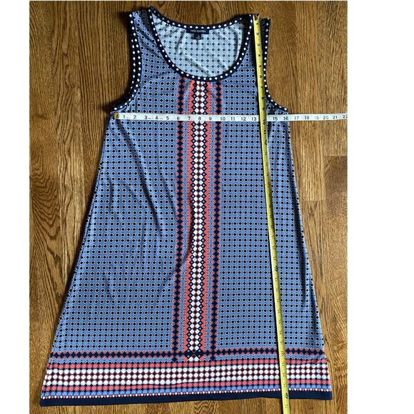 MAX EDITION Geometric Pattern Float Dress Size Small - Picture 10 of 12